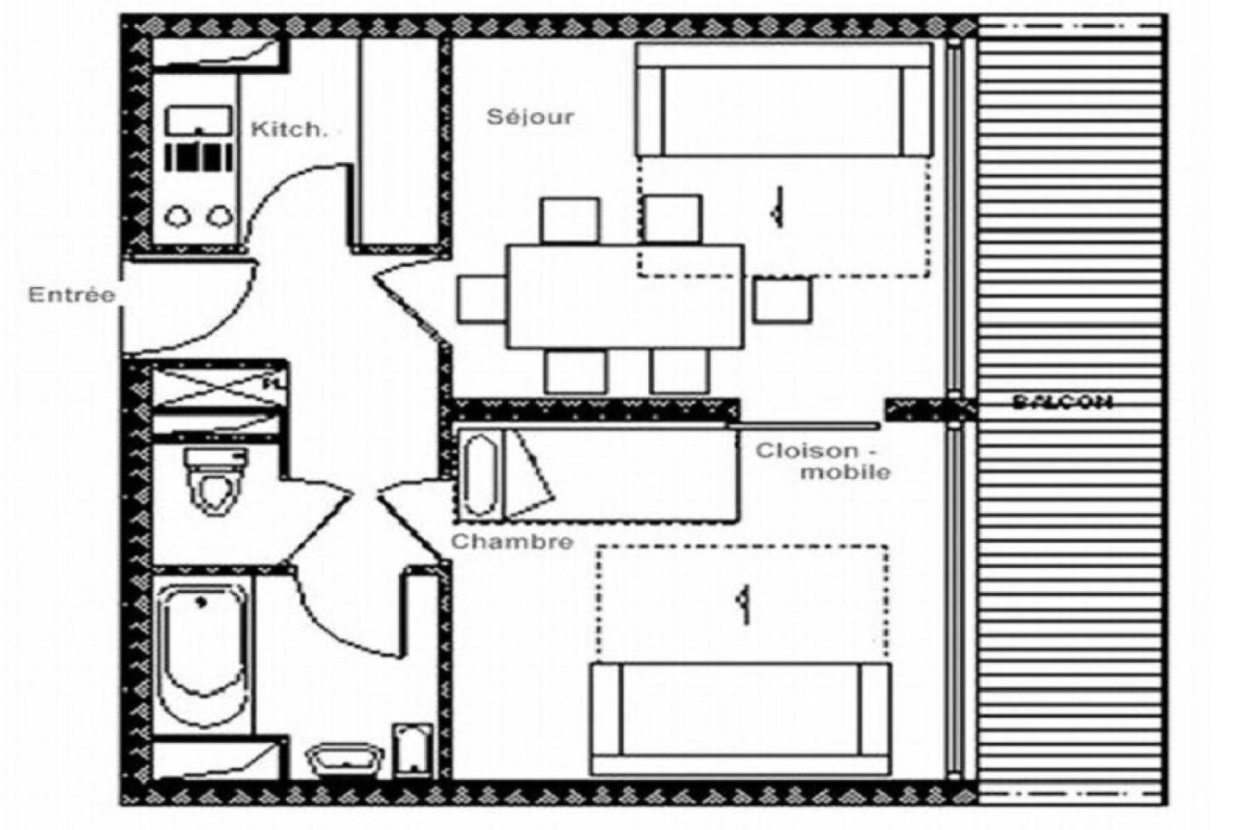 Residence Aravis - Appartement Confortable - Centre Station - Balcon Mae-2144 Saint-Martin-de-Belleville Buitenkant foto